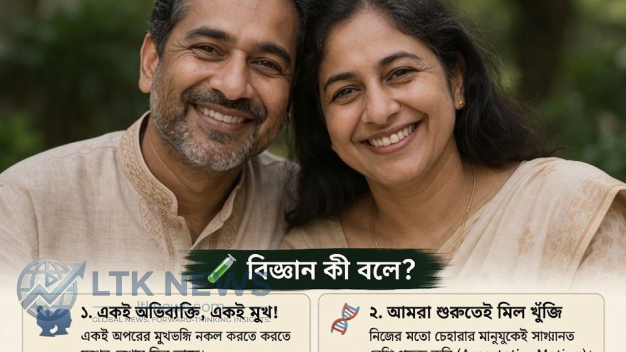 বিয়ের পর স্বামী-স্ত্রীর চেহারায় কেন আসে মিল? জানাল বিজ্ঞান