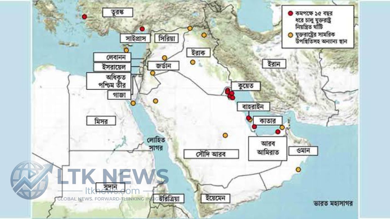 মধ্যপ্রাচ্যের সব মার্কিন ঘাঁটি ধ্বংস!