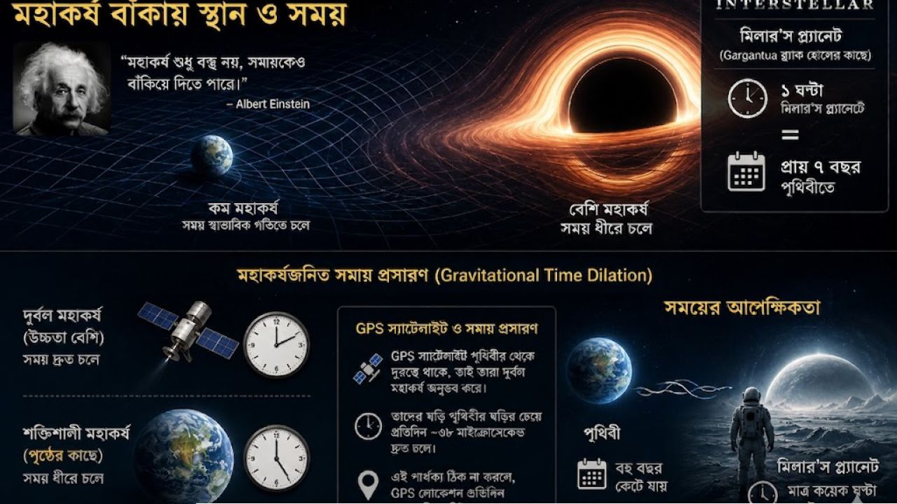 সময় কি সত্যিই ধীরে চলতে পারে? — Interstellar-মুভির বাস্তব বিজ্ঞান 